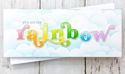 Cloud Builder stencil 4 x 9" - Bilde 2