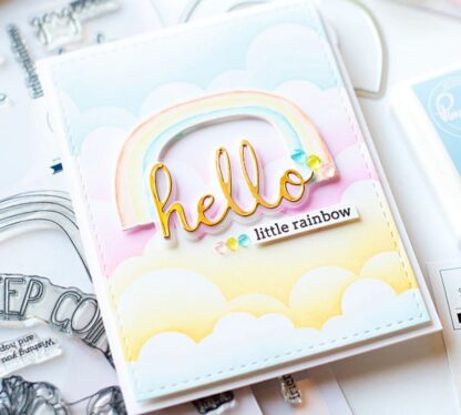 Cloud Builder stencil 4 x 9" - Bilde 4