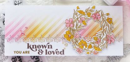 Diagonal Stripe stencil 4 x 9" - Bilde 7