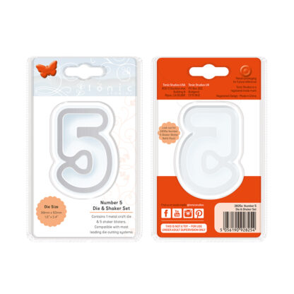 Nr. 5 Die & Shaker set
