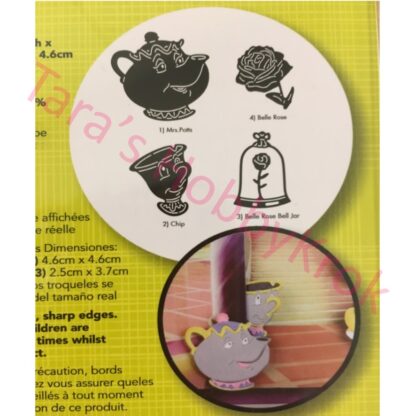 Disney - Belle Embellishment dies