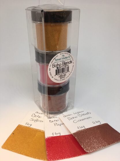 Boho Blends - Spiced Market Kit embossing