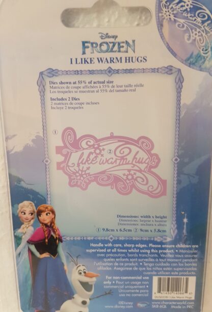 Disney - Frozen I Like Warm Hugs die