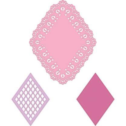 Lacy Diamond die set