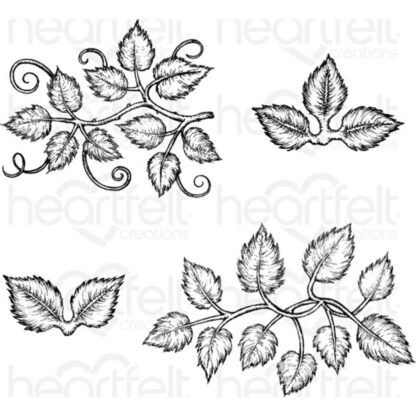 Leafy Accent stamp set