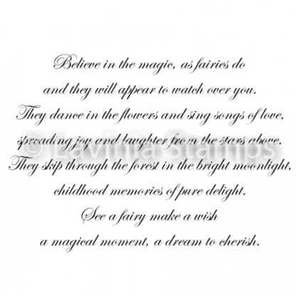 See a Fairy Make a Wish LAV485