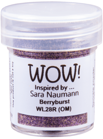 WOW Berryburst *Sara Naumann* embossing powder WL28R (OM)