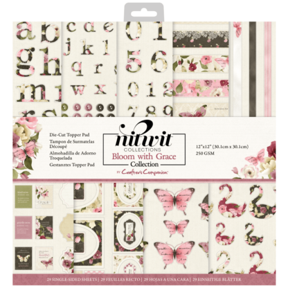 Bloom with Grace Die Cut Topper pad