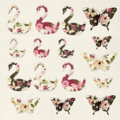 Bloom with Grace Die Cut Topper pad - Bilde 10