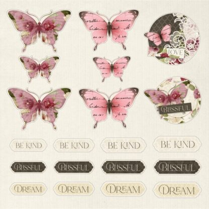 Bloom with Grace Die Cut Topper pad - Bilde 9