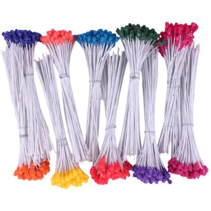 Flower Stamens Bright Bead- medium