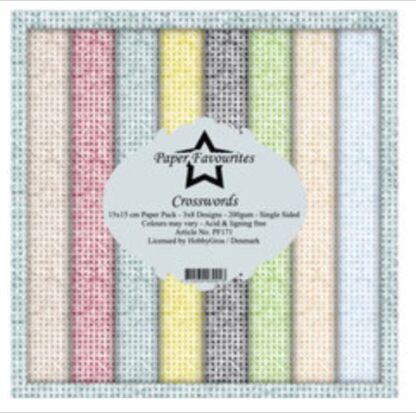 Crosswords paper pack 6x6