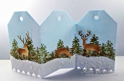 Deer Snowglobe DIE472-R - Bilde 4