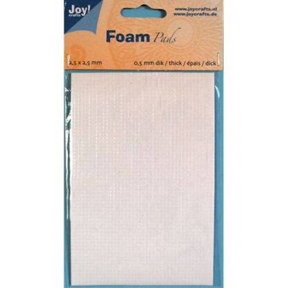 Foam Pads mini 0,5mm tykke, 2,5 x 2,5mm