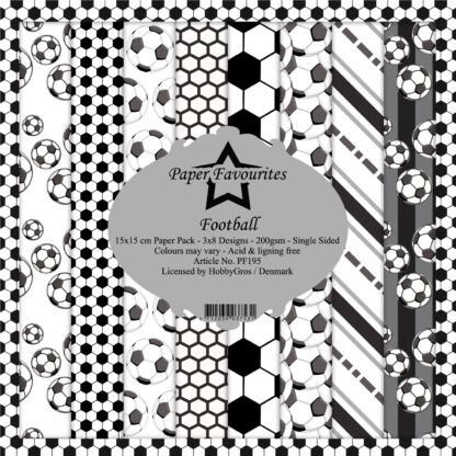 Football paper pack 6x6