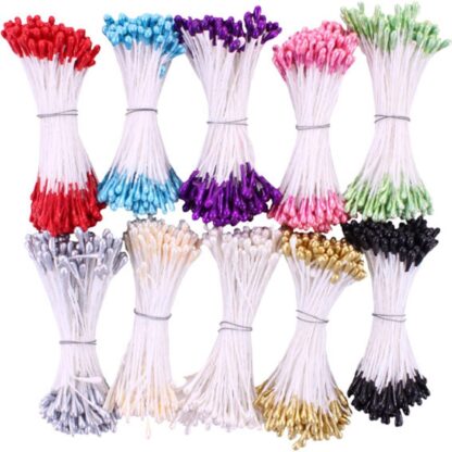 Flower Stamens Assorted Pearl - small