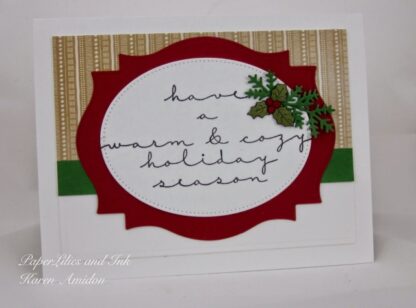 Holly Leaf Cluster DIE098-A - Bilde 5