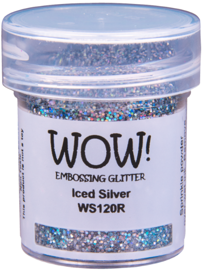 WOW Iced Silver embossing glitter WS120R (OM)