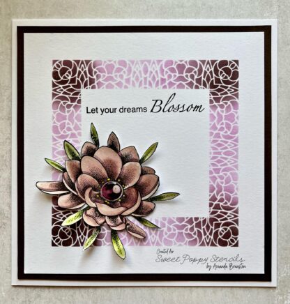Lace Aperture Square SP6-125LS stencil - Bilde 4