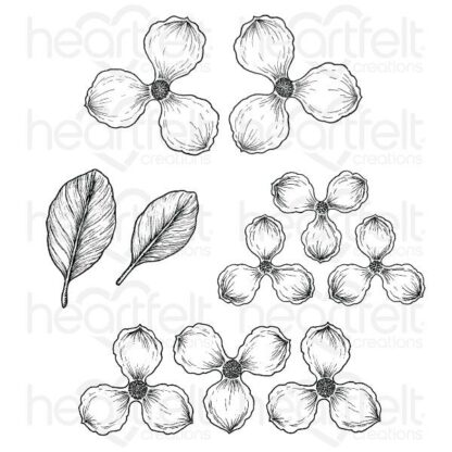 Sweet Magnolia Blooms stamp set - HCPC-3948