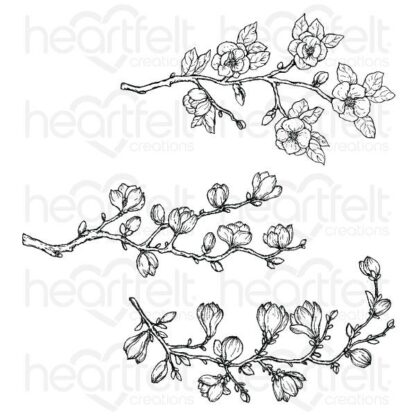 Sweet Magnolia Buds stamp set - HCPC-3949