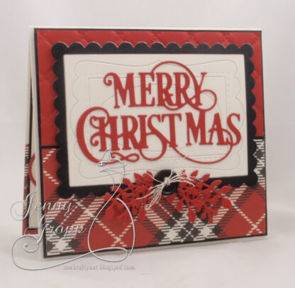 Merry Christmas Flourish DIE446-R - Bilde 2