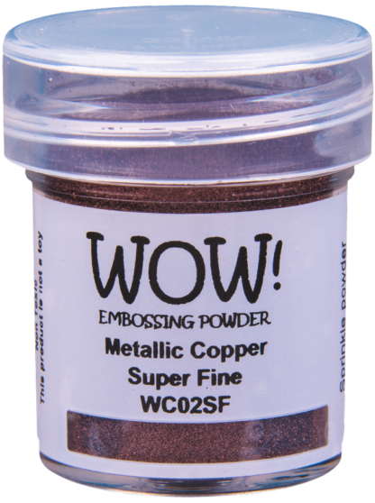 WOW Metallic Copper Super Fine embossing powder WC02SF(O)