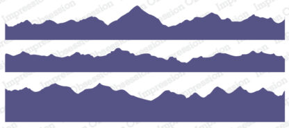 Mountain Layers - Slimline stempel 3226-LG
