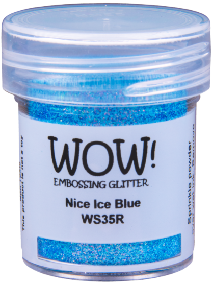 WOW Nice Ice Blue embossing glitter WS35R (OM)