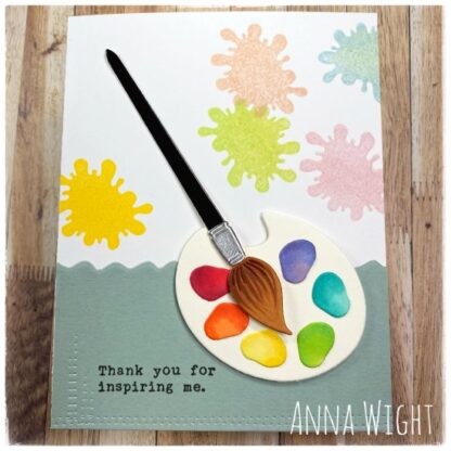 Paint Splotch 3 stempel D5802 - Bilde 5