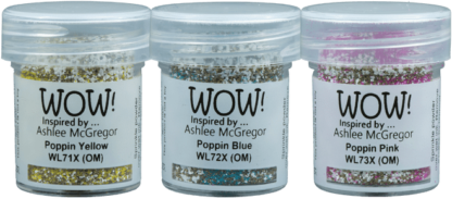 WOW Trio Party Popper *Ashlee McGregor* embossing powder WOWKT058