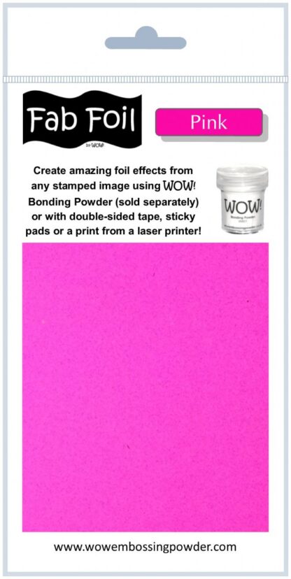 WOW Fab Foil - Pink