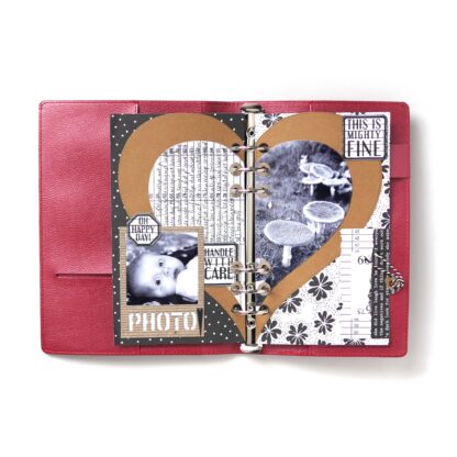 Planner Essential - 20 Half Heart Page Set die 1738 - Bilde 2