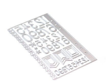 Planner Essential - 27 Retro Number Trio die