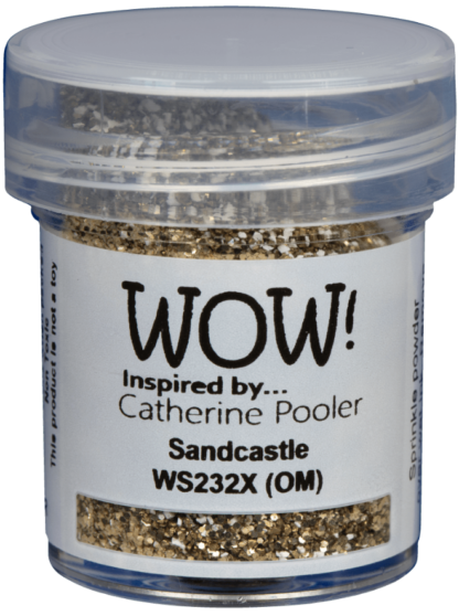 WOW Sandcastle - X *Catherine Pooler Exclusive* embossing powder WS232X