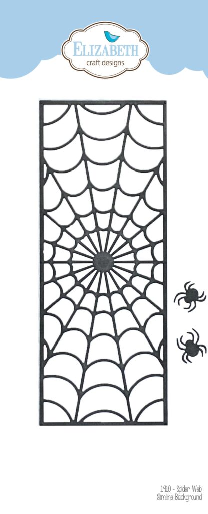 Spider Web Slimline Background die1910