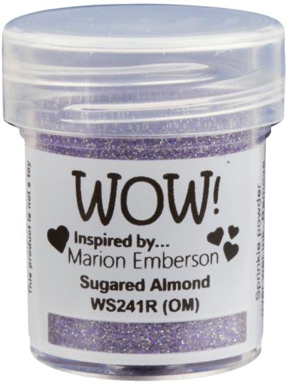 WOW Sugared Almond embossing powder WS241R (OM)