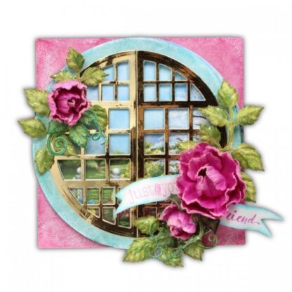 6 x 6" Swing Fold Card - White - Bilde 2