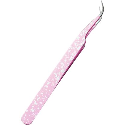 Pink Glitter Fine Pointed Tweezer