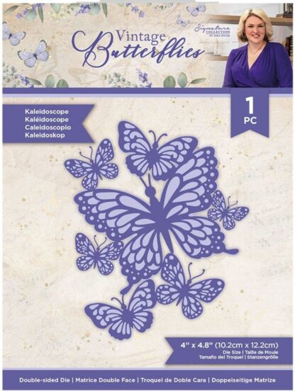 Vintage Butterflies, Kaleidoscope die
