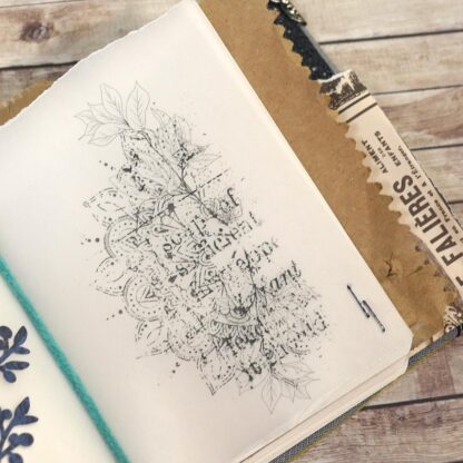 Words & Layers stamps CS170 - Bilde 2