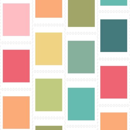 Spectrum Sherbet Insta Postage Stamp Washi tape - Bilde 2