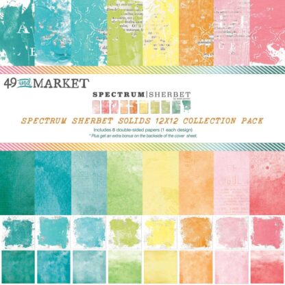 Spectrum Sherbet Solid Collection 12 x 12"