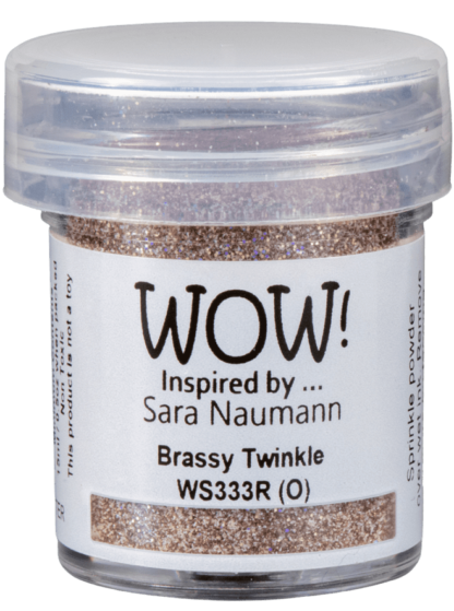 WOW Brassy Twinkle *Sara Naumann* embossing glitter WS333R (O)