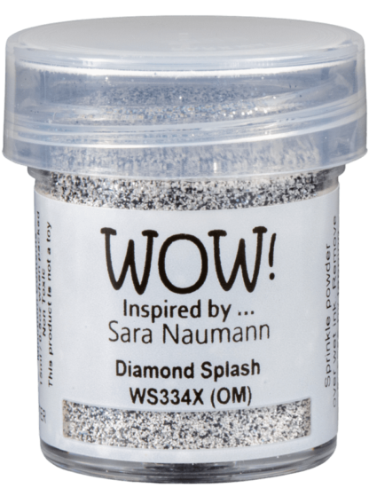 WOW Diamond Splash *Sara Naumann* embossing powder WS334X (OM)