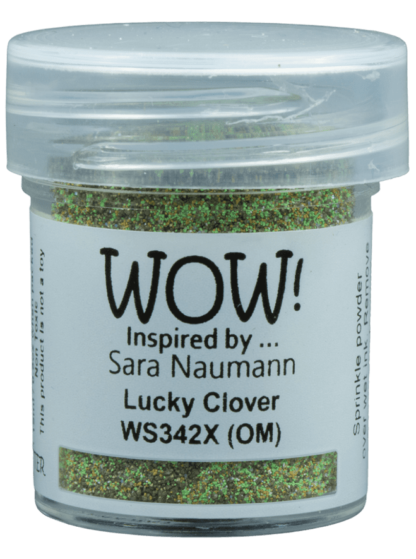WOW Lucky Clover *Sara Naumann* embossing glitter WS342X (OM)