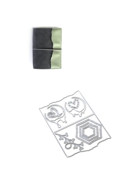 Traveler's Notebook - Cool Grey og Decorative Insert die