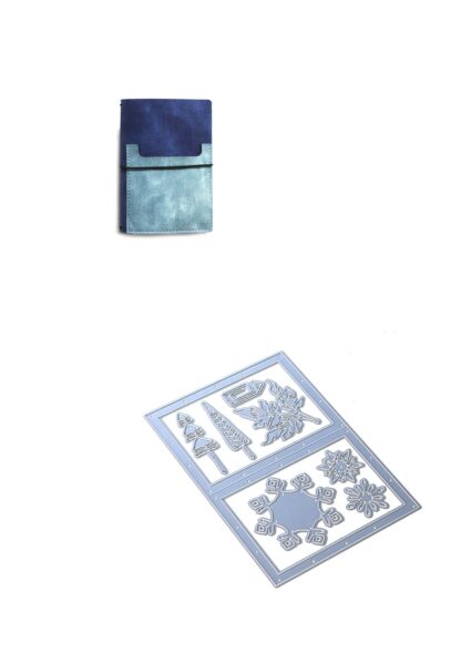 Traveler's Notebook - Jeans og Snowy Windows die