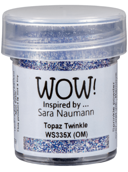 WOW Topaz Twinkle *Sara Naumann* embossing glitter WS335X (OM)